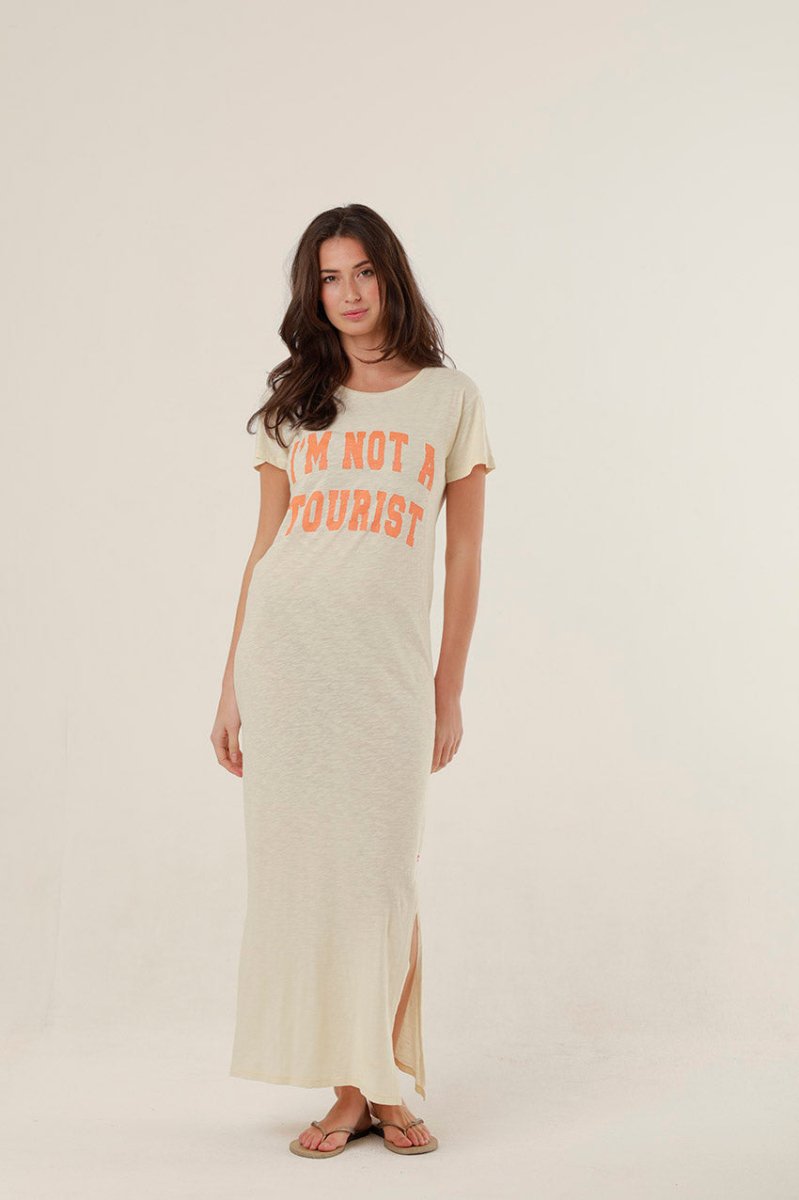 ROBE MARGARETH MILK XS - ONE TEE