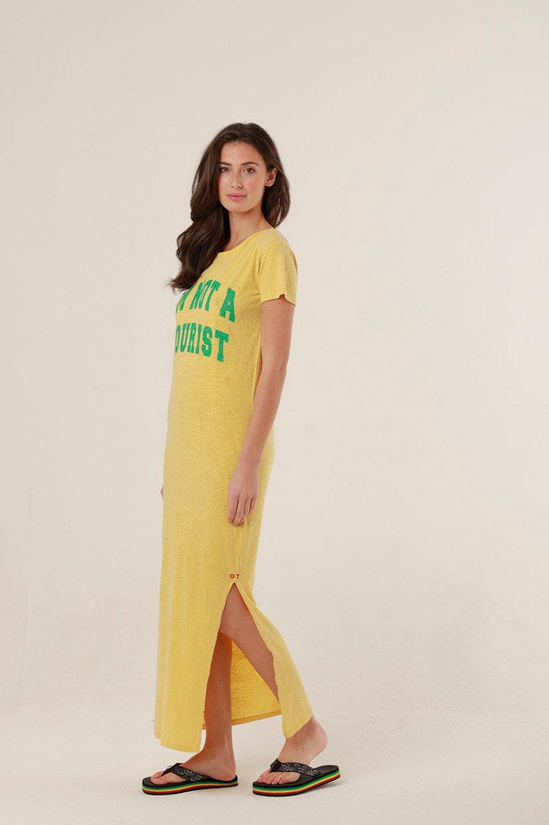 ROBE MARGARETH YELLOW XS - ONE TEE