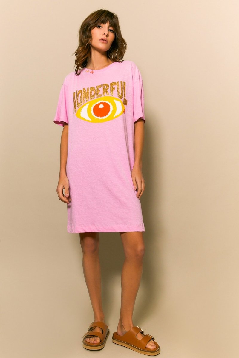 ROBE MAZAL PINK XS - ONE TEE