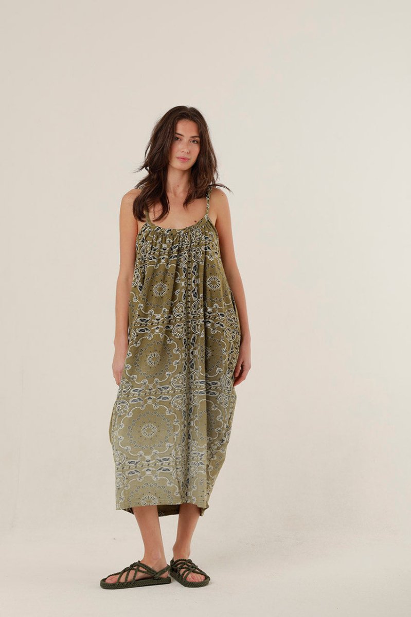ROBE MERYL KAKI XS - ONE TEE