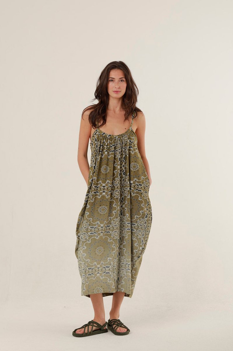 ROBE MERYL KAKI XS - ONE TEE