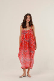 ROBE MERYL RED XS - ONE TEE