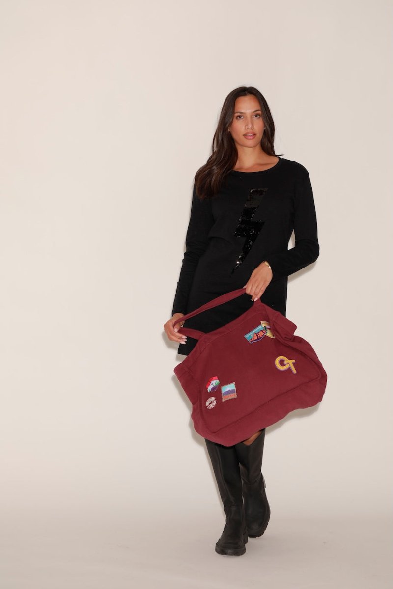 SAC OLYMPE BURGUNDY - ONE TEE