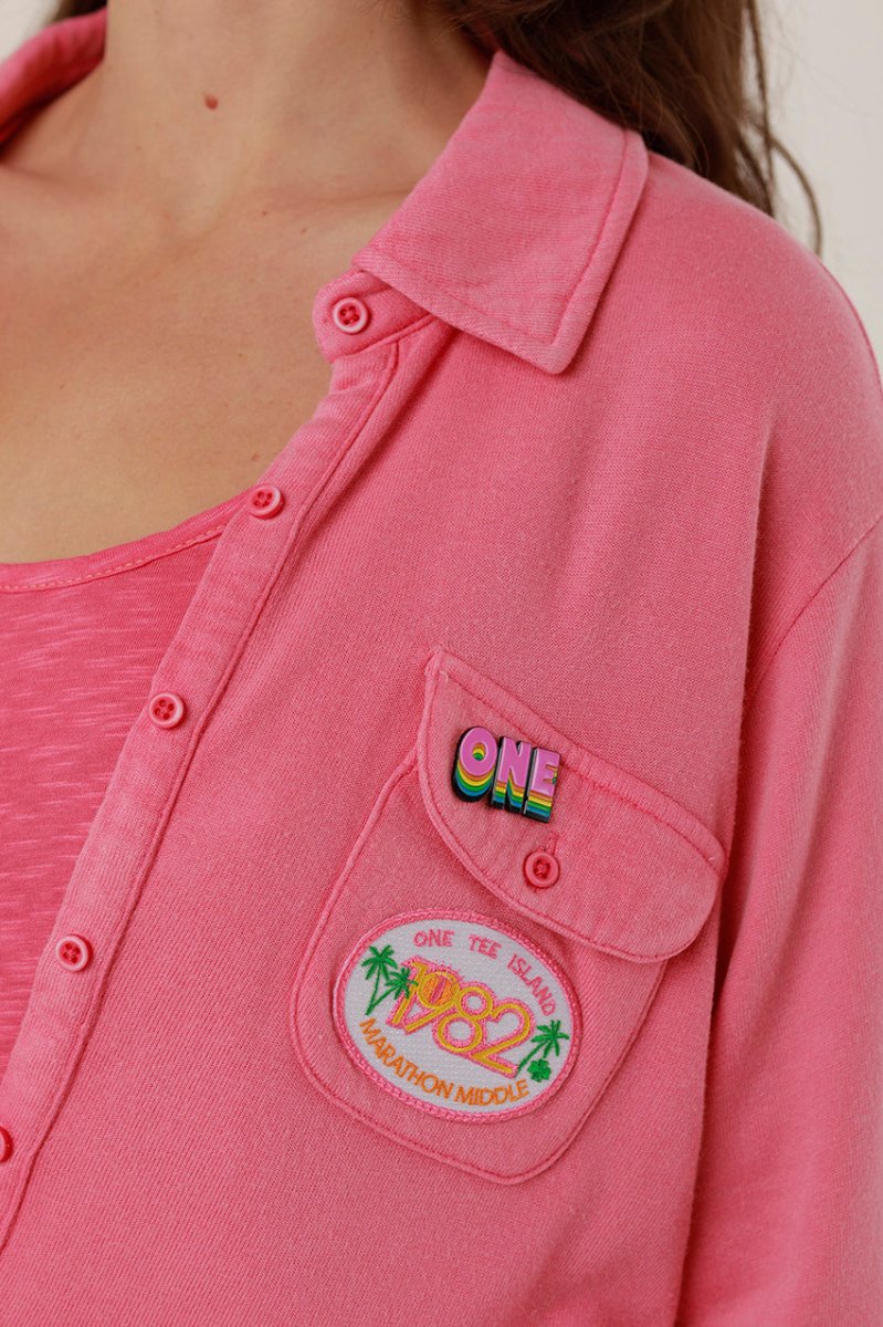 SHIRT TESS PINK XS/S - ONE TEE