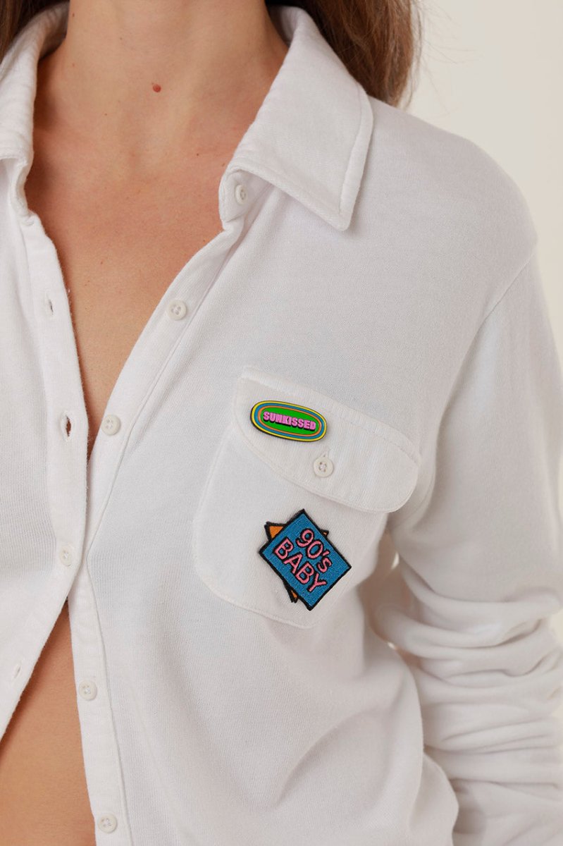 SHIRT TESS WHITE XS/S - ONE TEE