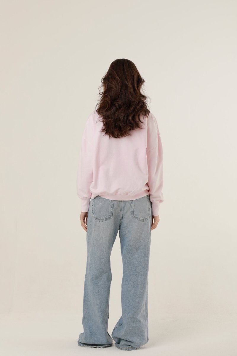 SWEAT ALAN LIGHT PINK XS/S - ONE TEE