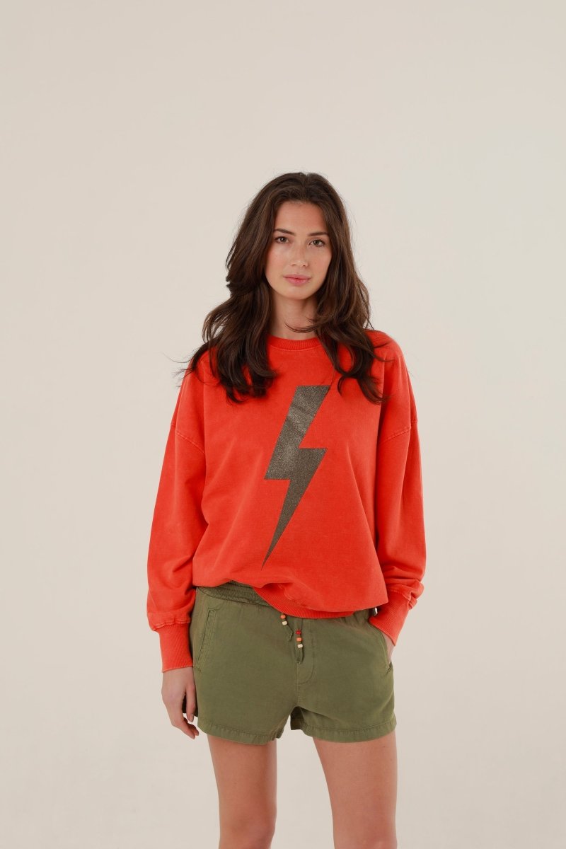 SWEAT ANGIE RED XS/S - ONE TEE