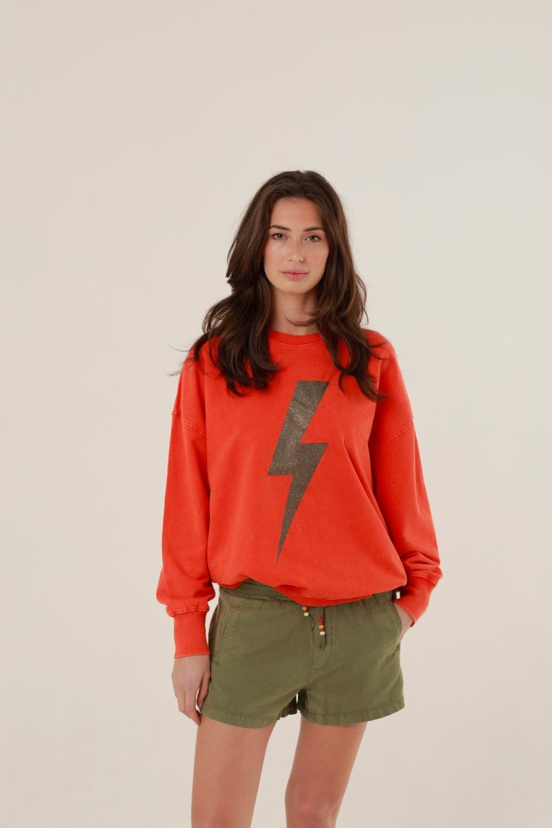 SWEAT ANGIE RED XS/S - ONE TEE