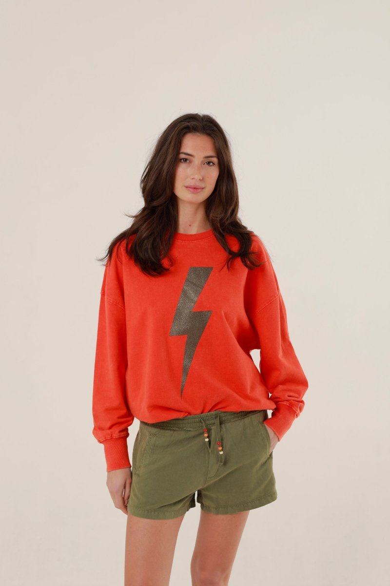 SWEAT ANGIE RED XS/S - ONE TEE