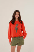 SWEAT ANGIE RED XS/S - ONE TEE