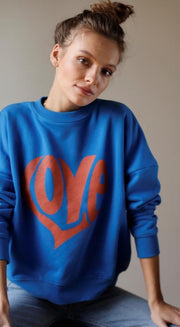 SWEAT ANNAS BLUE XS - ONE TEE