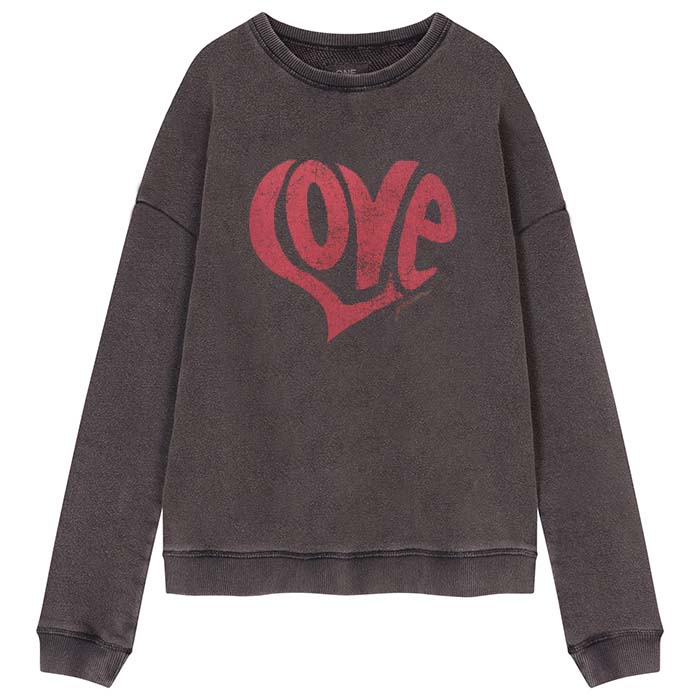 SWEAT ANNAS CARBONE XS - ONE TEE