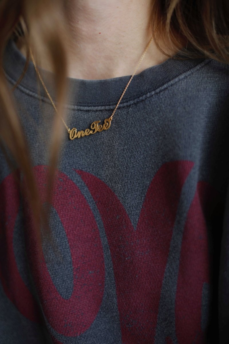 SWEAT ANNAS CARBONE XS - ONE TEE