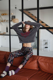 SWEAT ANNAS CARBONE XS - ONE TEE