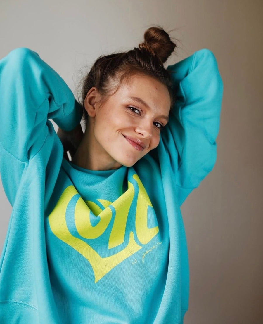 SWEAT ANNAS GREEN XS - ONE TEE