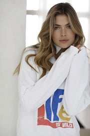 SWEAT CLOVIS BLANC S - ONE TEE