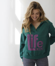 SWEAT CLOVIS Vert XS - ONE TEE