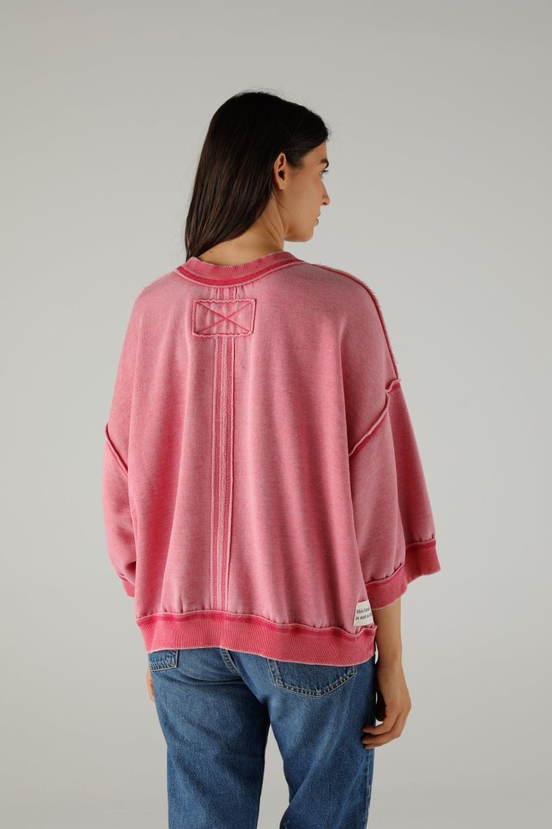 SWEAT DAKOTA MAGENTA XS/S MAGENTA - ONE TEE