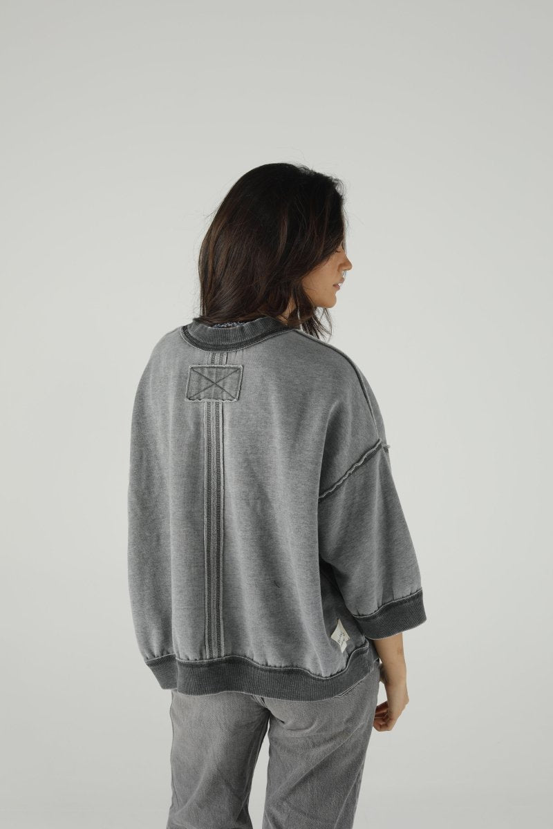 SWEAT DAKOTA SLATE XS/S SLATE - ONE TEE