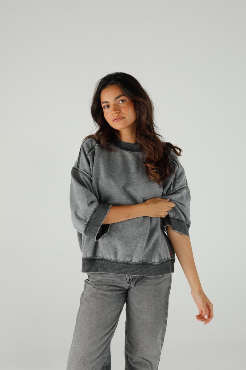 SWEAT DAKOTA SLATE XS/S SLATE - ONE TEE