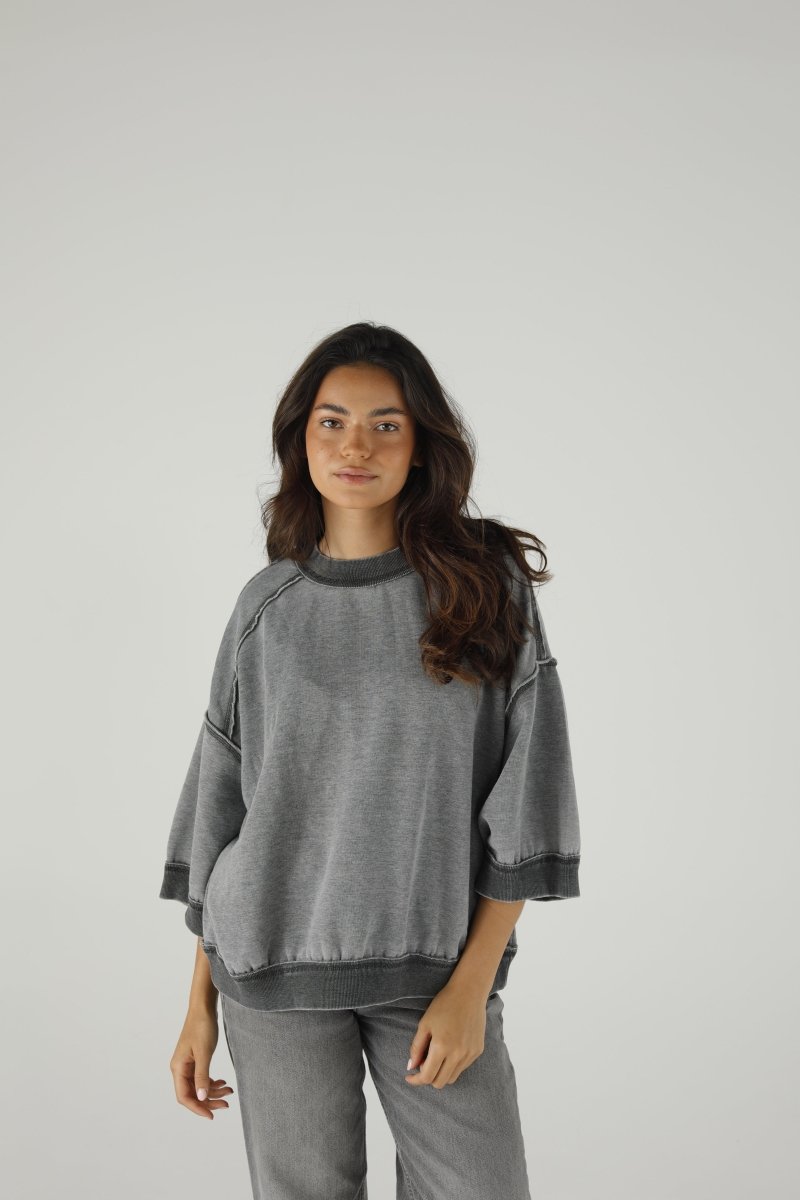 SWEAT DAKOTA SLATE XS/S SLATE - ONE TEE