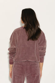 SWEAT DAN BURGUNDY S/M - ONE TEE