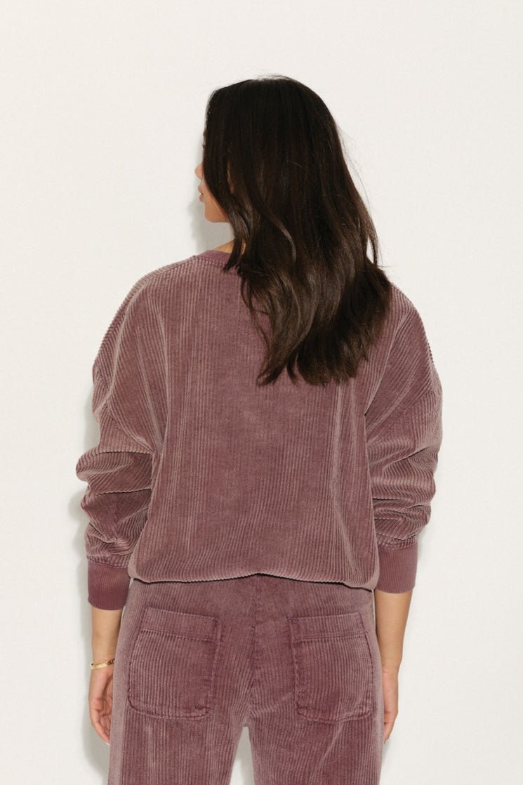 SWEAT DAN BURGUNDY S/M - ONE TEE