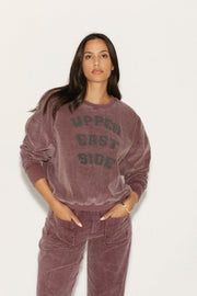SWEAT DAN BURGUNDY S/M - ONE TEE