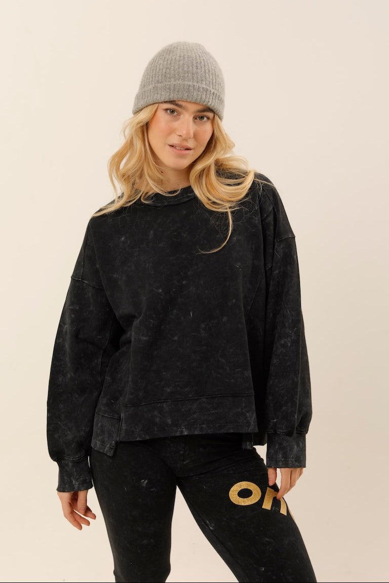 SWEAT DANY BLACK S/M - ONE TEE
