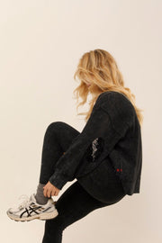 SWEAT DANY BLACK S/M - ONE TEE