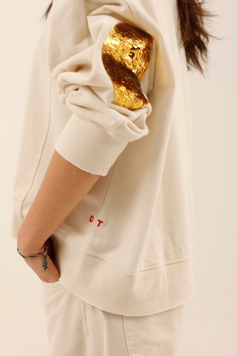 SWEAT DANY IVOIRE S/M - ONE TEE