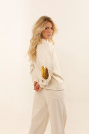 SWEAT DANY IVOIRE S/M - ONE TEE