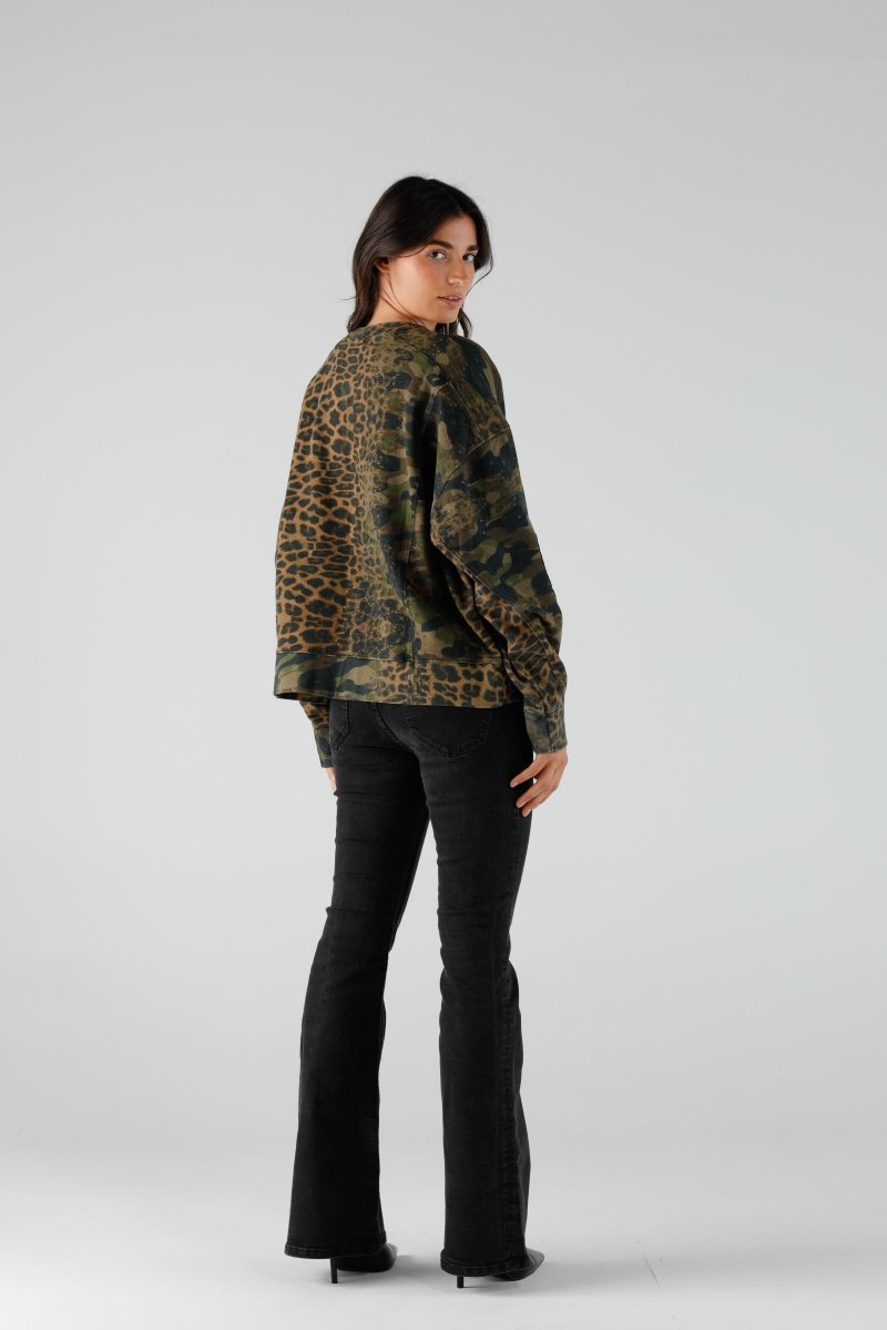 SWEAT DANY LEOPARD XS/S LEO CAMO - ONE TEE