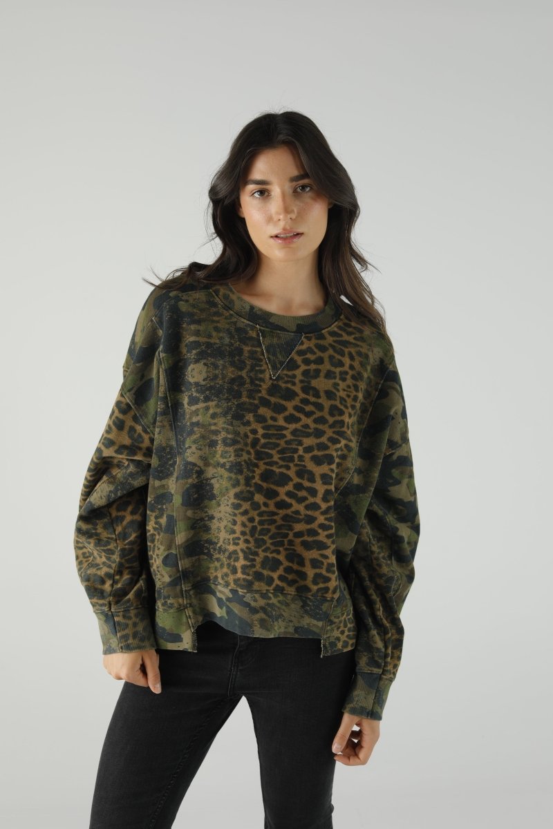 SWEAT DANY LEOPARD XS/S LEO CAMO - ONE TEE