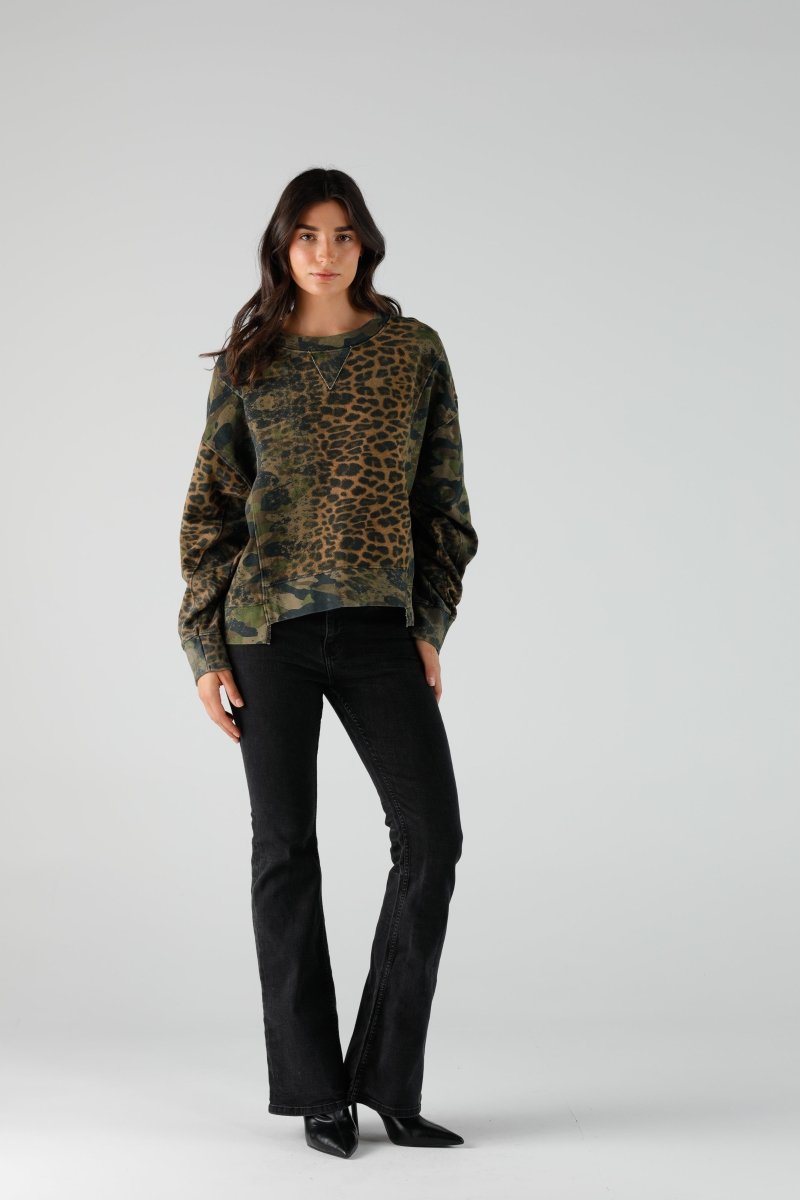 SWEAT DANY LEOPARD XS/S LEO CAMO - ONE TEE
