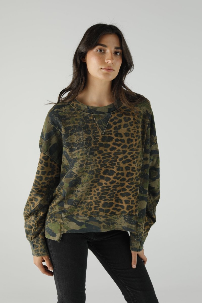 SWEAT DANY LEOPARD XS/S LEO CAMO - ONE TEE