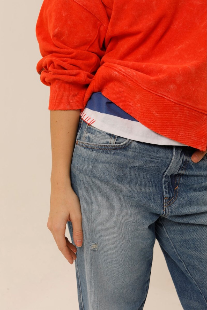 SWEAT DANY RED S/M - ONE TEE