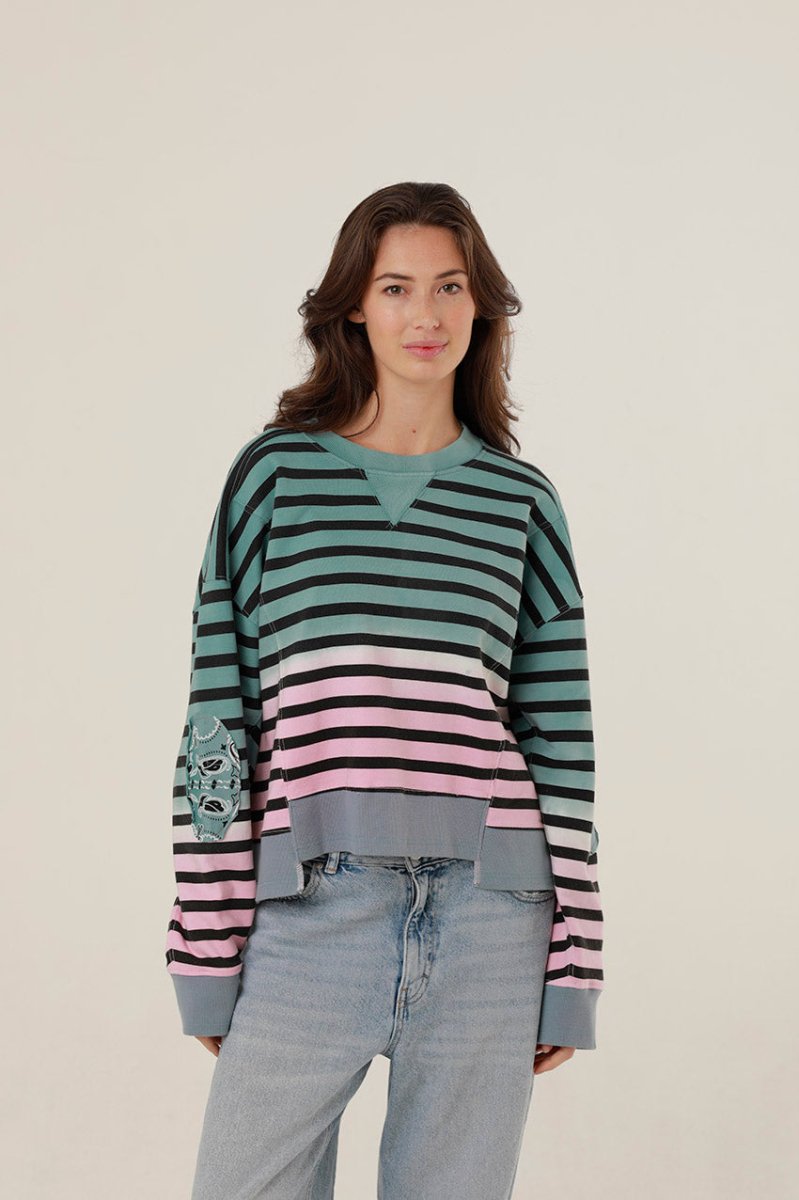 SWEAT DANY STONE BLUE XS/S - ONE TEE