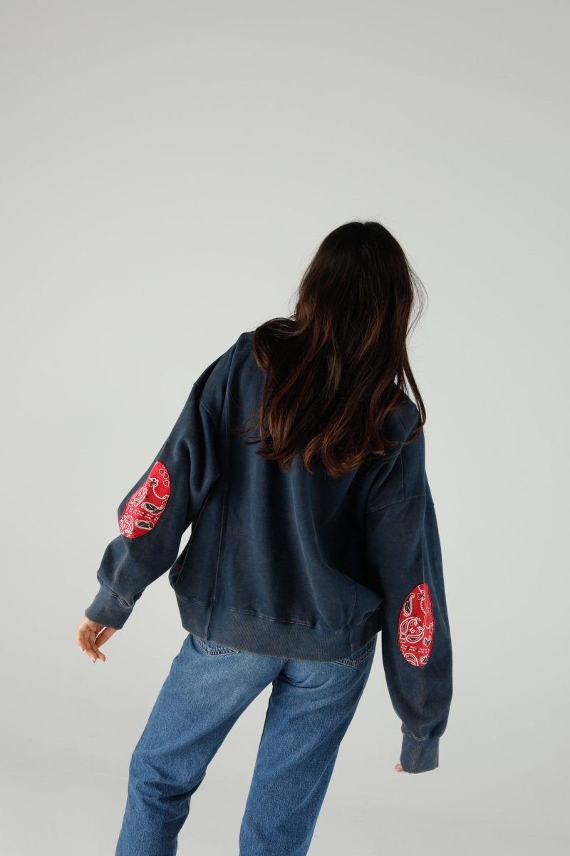 SWEAT DANY UNIS INDIGO XS/S - ONE TEE