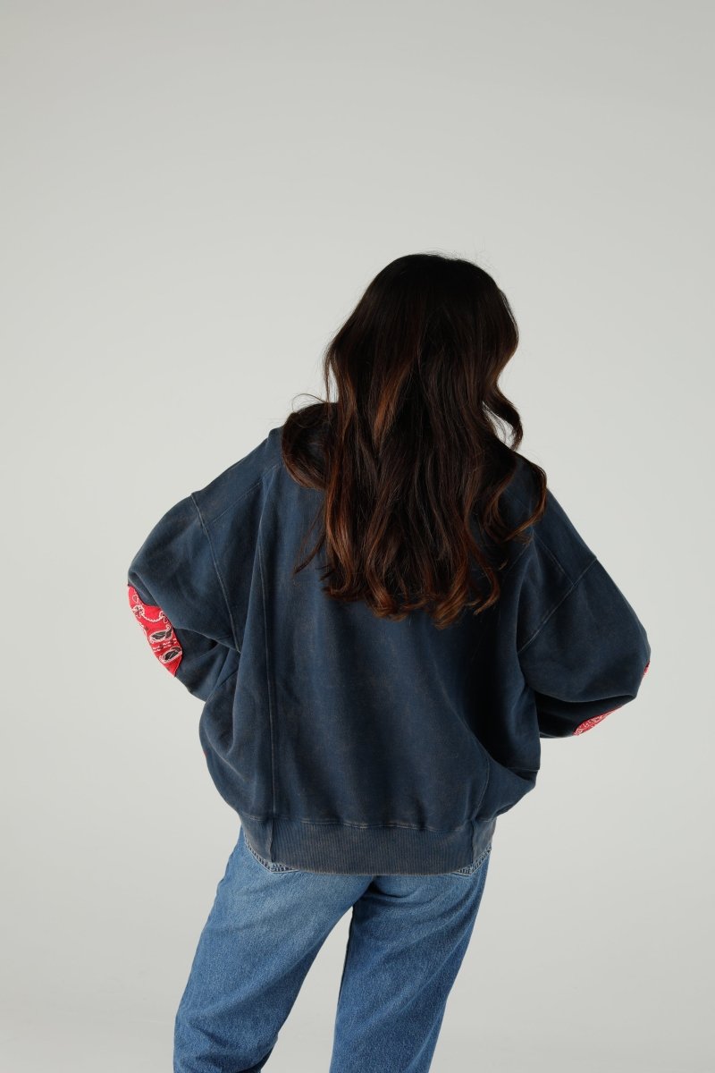 SWEAT DANY UNIS INDIGO XS/S - ONE TEE