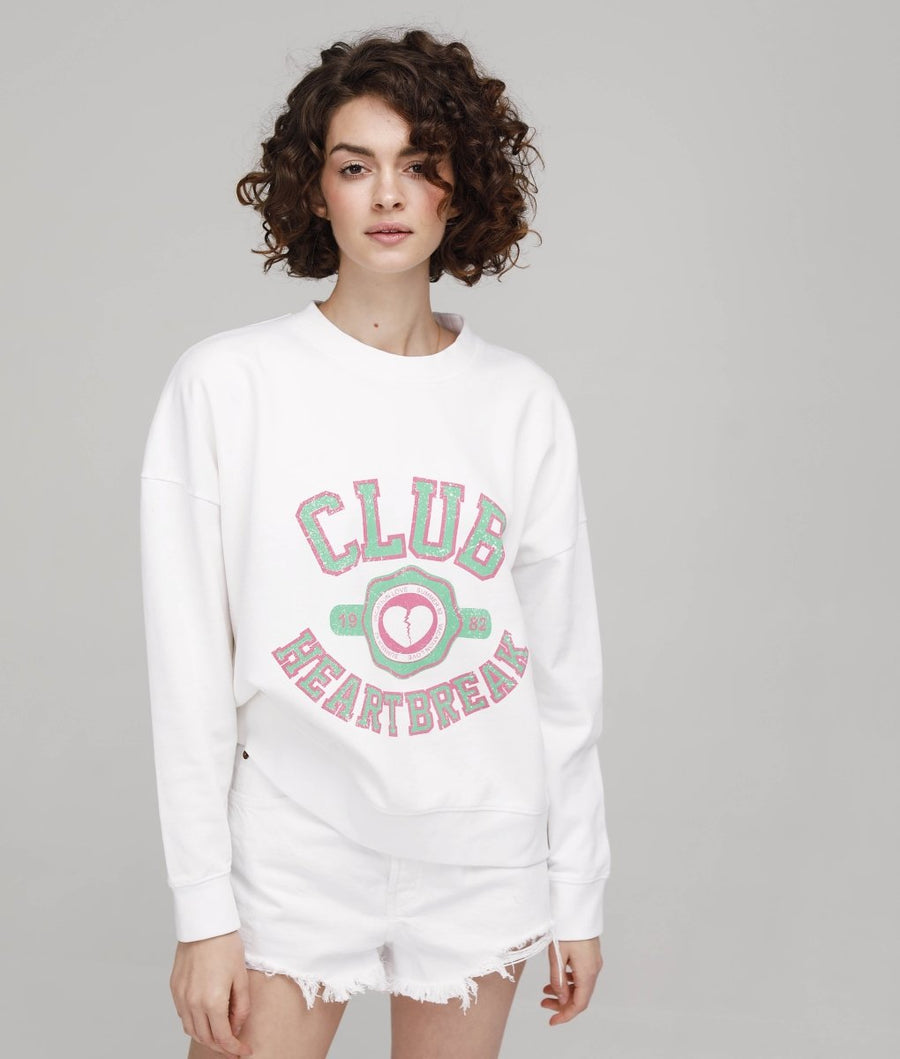 SWEAT DOV BLANC XS - ONE TEE