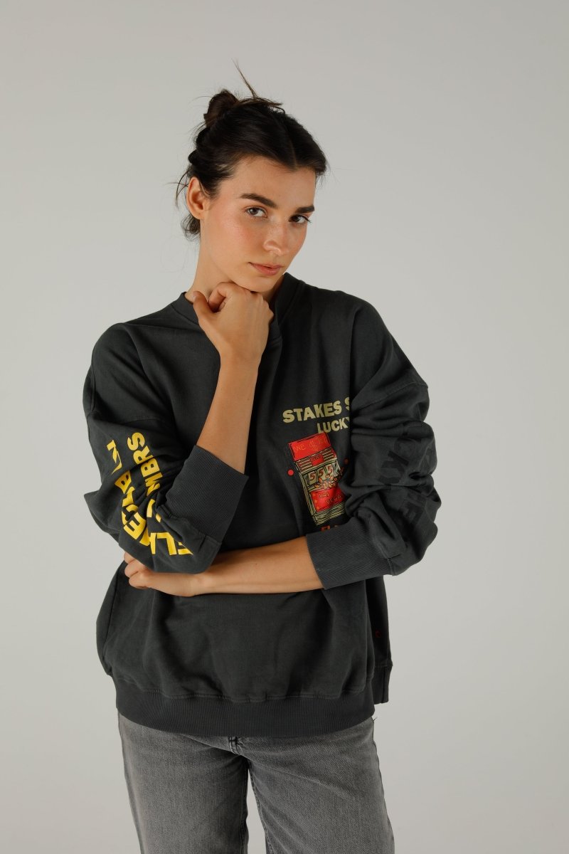 SWEAT ELVIS SLATE XS/S SLATE - ONE TEE