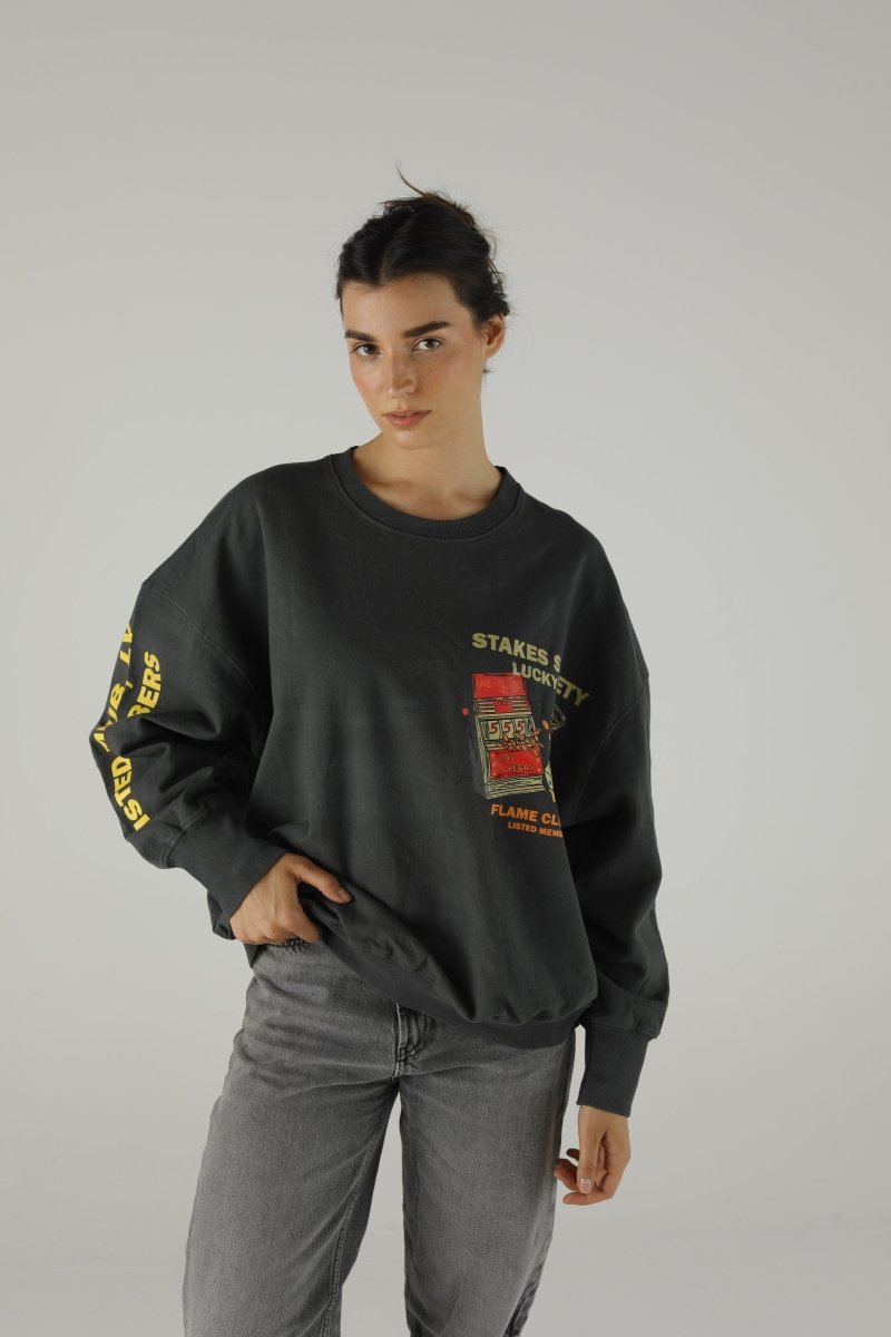 SWEAT ELVIS SLATE XS/S SLATE - ONE TEE