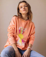 SWEAT EMMA CORAIL XS - ONE TEE