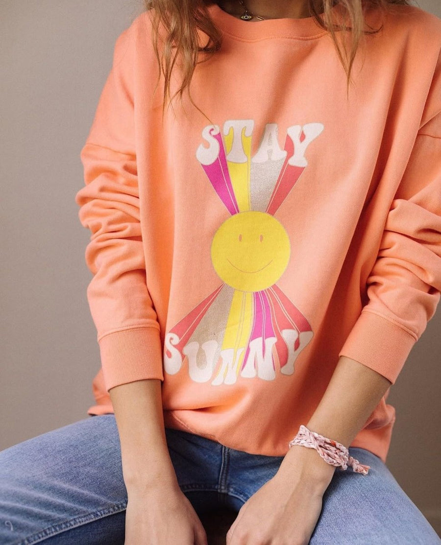 SWEAT EMMA CORAIL XS - ONE TEE