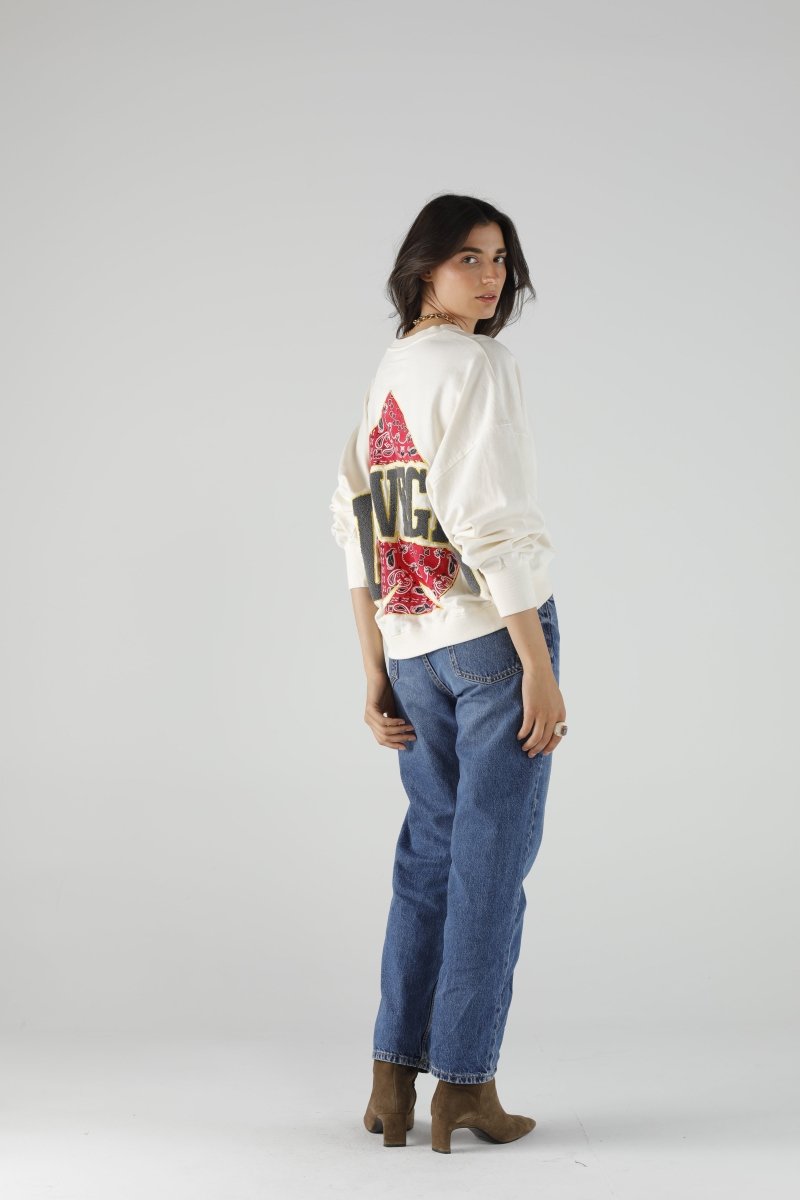 SWEAT GINGER IVORY XS/S IVORY - ONE TEE