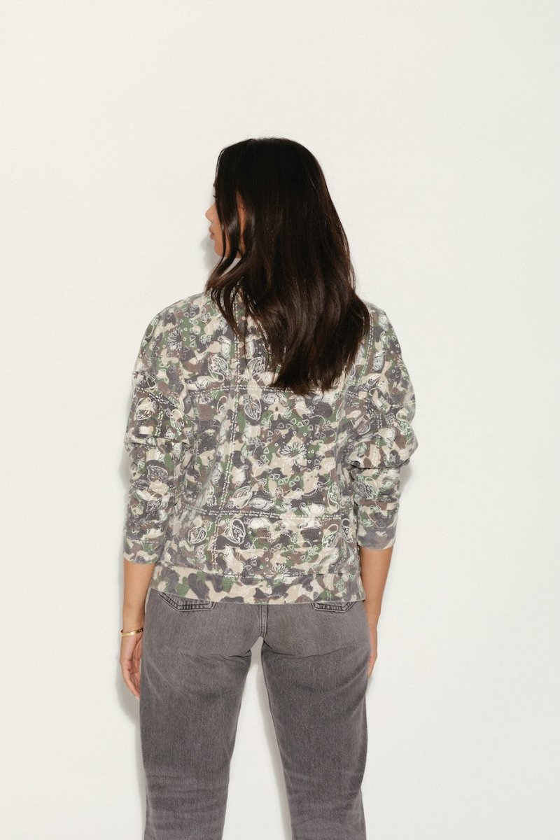 SWEAT IRIS CAMOUFLAGE S/M - ONE TEE