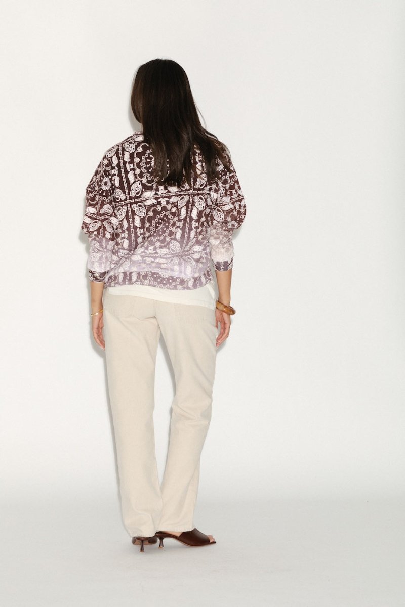 SWEAT IRIS CHOCOLAT S/M - ONE TEE