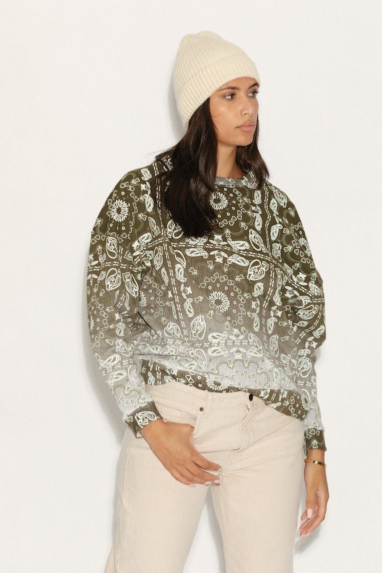 SWEAT IRIS KAKI S/M - ONE TEE