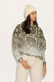 SWEAT IRIS KAKI S/M - ONE TEE